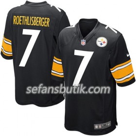 Pittsburgh Steelers Tröjor Ben Roethlisberger 7 Nike Svart - Herr